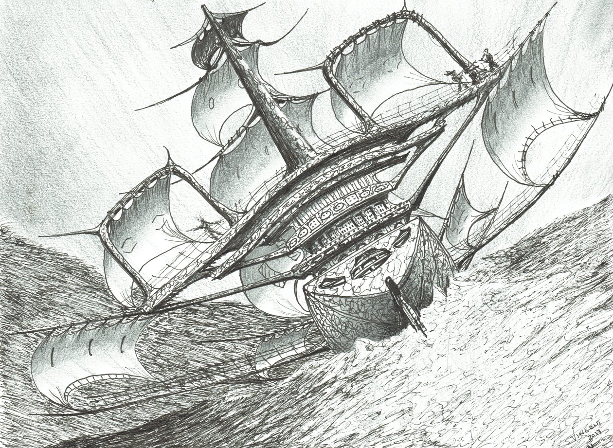 Créateurs de tempêtes Mer de Risser-Larson, 2017 - Vincent Alexander Booth