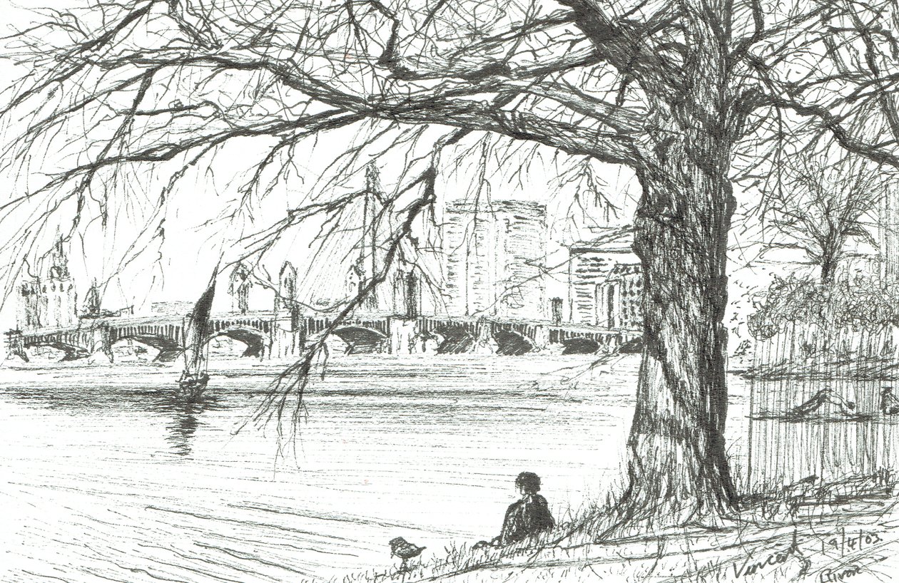 La rivière Charles, Boston. 2003 - Vincent Alexander Booth