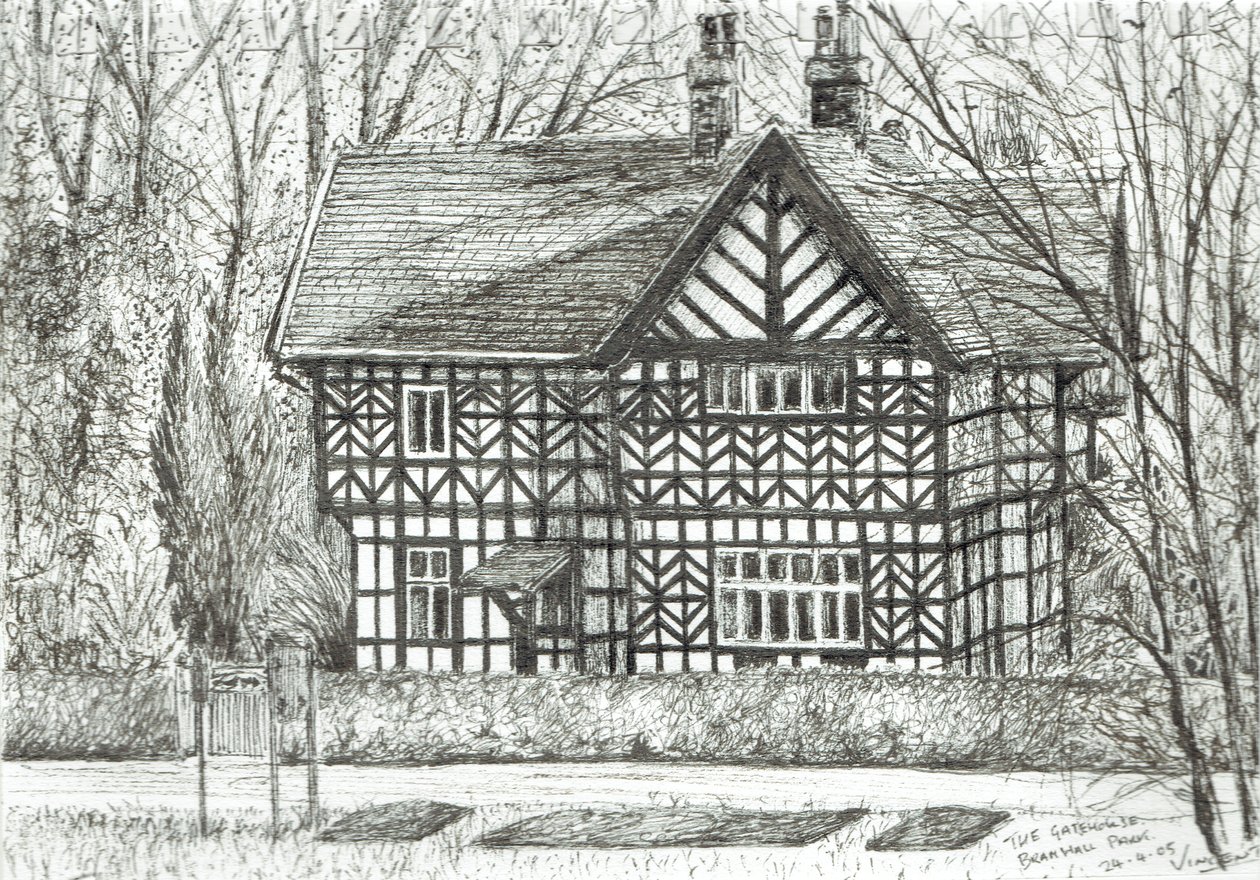 La maison de garde à Bramhall Park - Vincent Alexander Booth