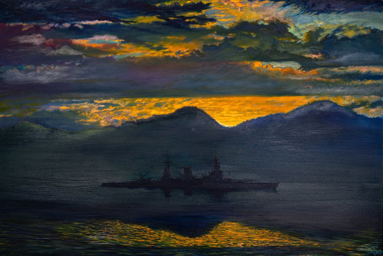 Le mystère du cuirassé Mutsu, 2023 - Vincent Alexander Booth