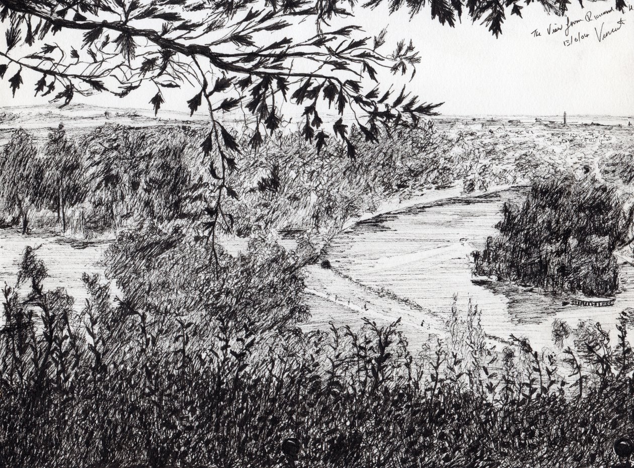 Vue de Richmond Hill, Londres, 2004 - Vincent Alexander Booth