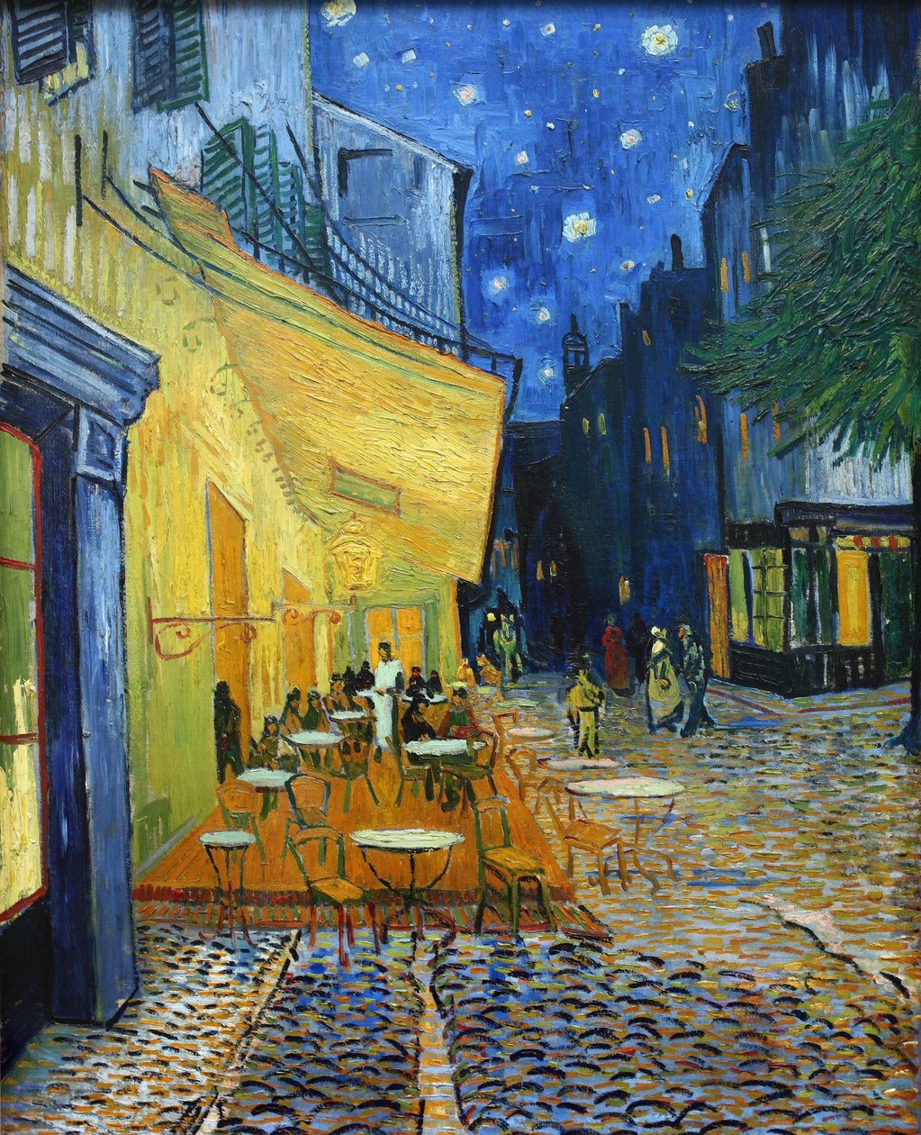 Terrasse du café le soir - Vincent van Gogh