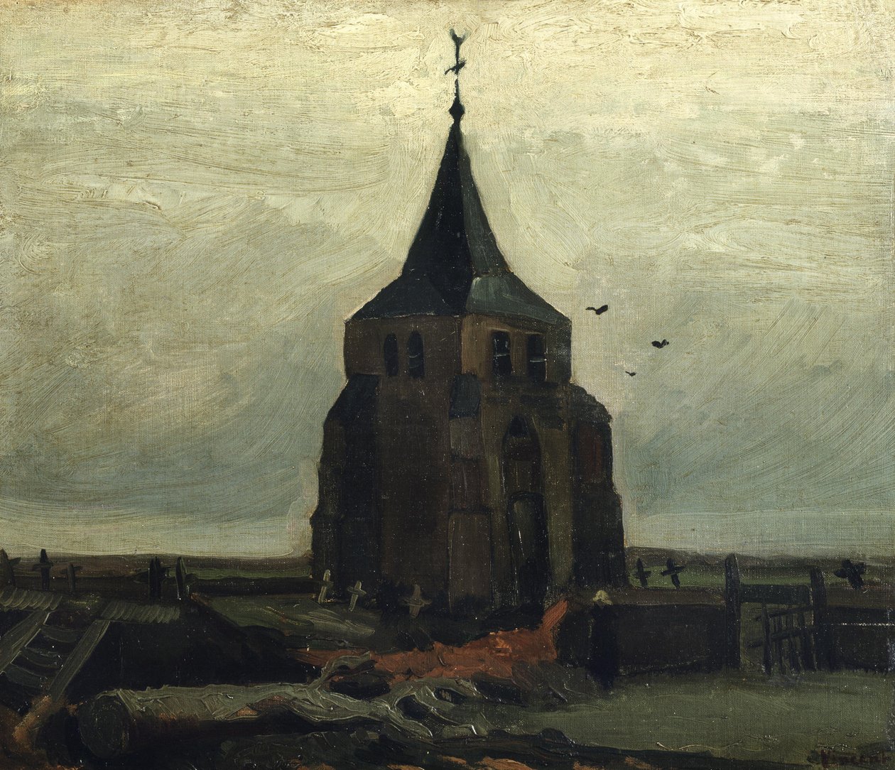 La Vieille Tour, 1884 - Vincent van Gogh