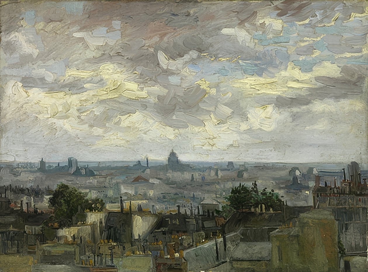 Vue de Paris - Vincent van Gogh