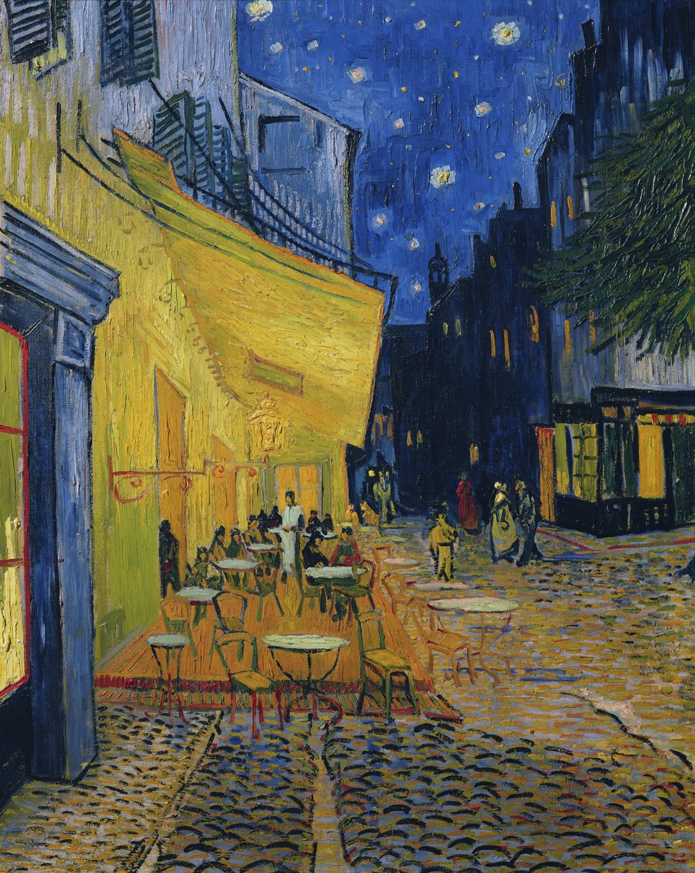 Terrasse de café, Place du Forum, Arles, 1888 - Vincent van Gogh