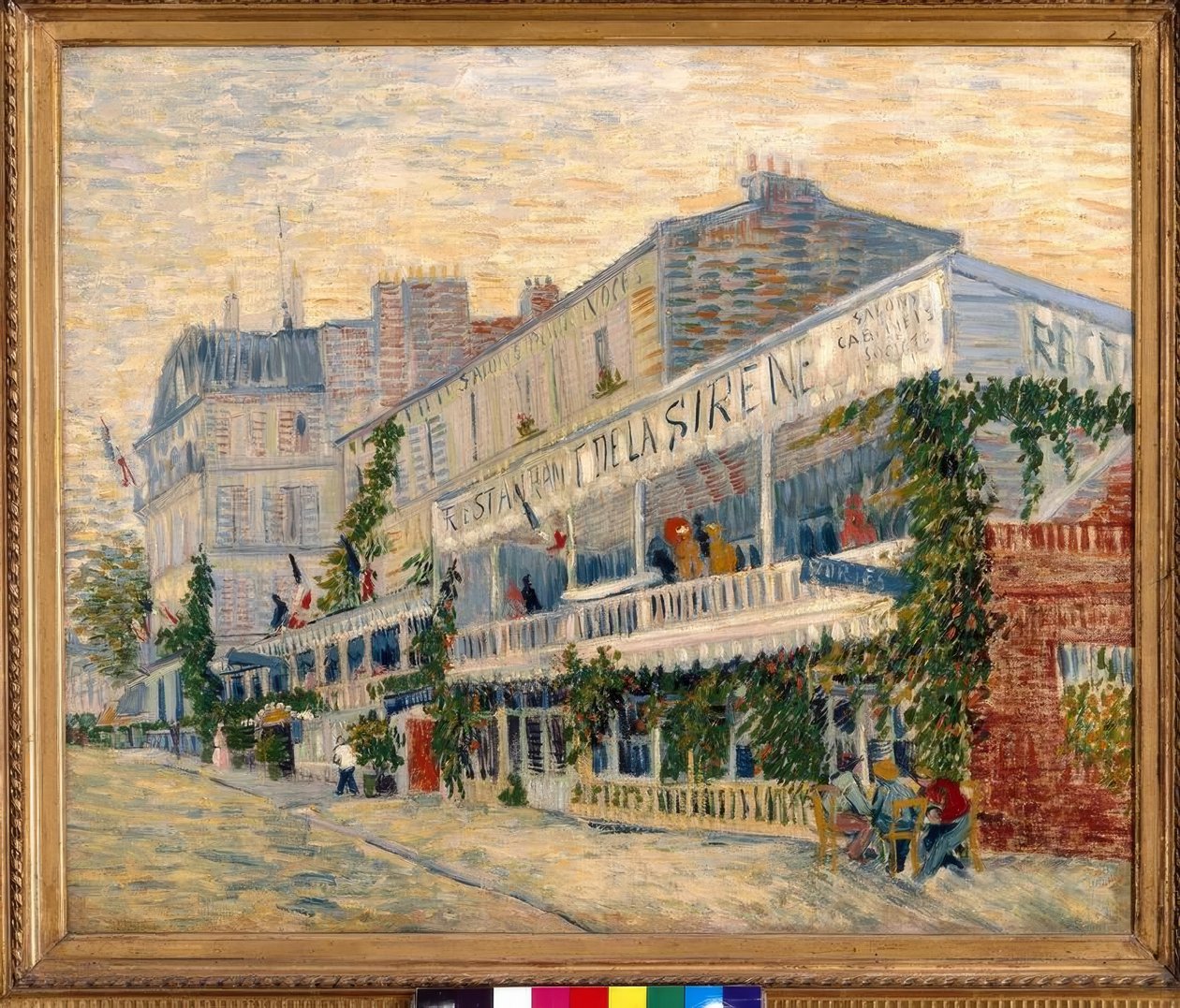 Le Restaurant de la Sirène à Asnières - Vincent van Gogh