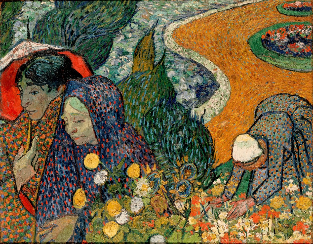 Souvenir du jardin à Etten (Dames d