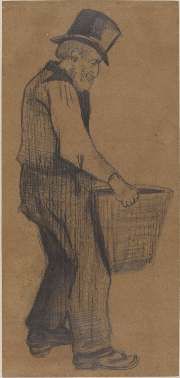 Vieil homme portant un seau, 1882 - Vincent van Gogh