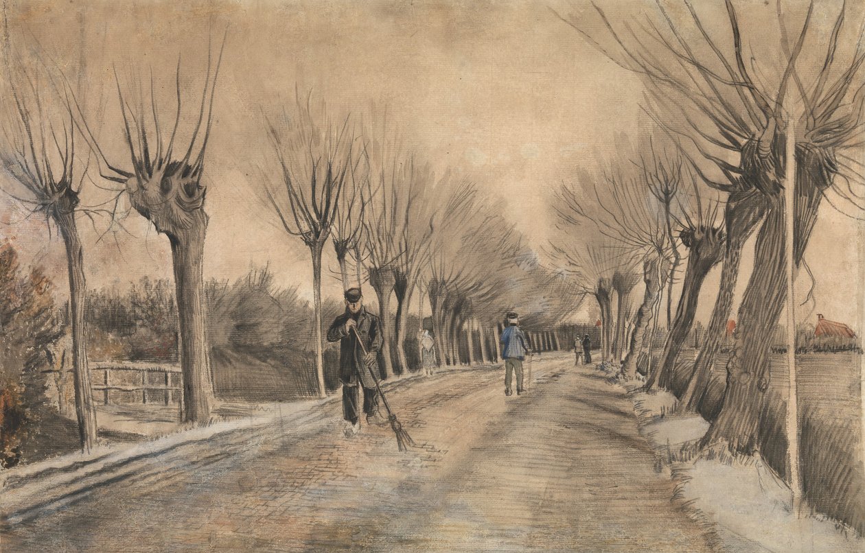 Route à Etten, 1881 - Vincent van Gogh