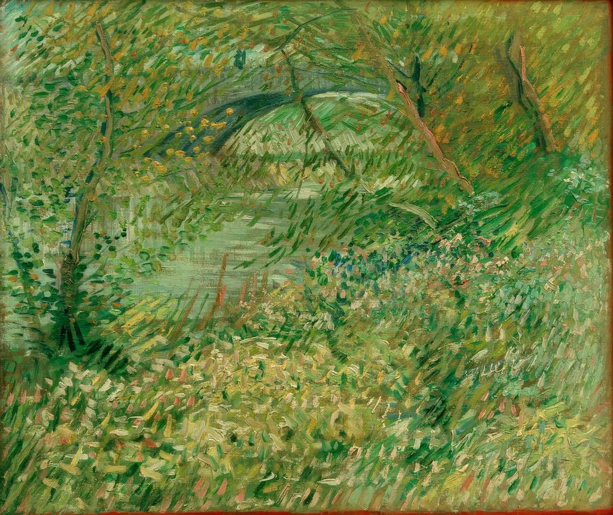 Rive de la Seine au printemps au Pont de Clichy - Vincent van Gogh