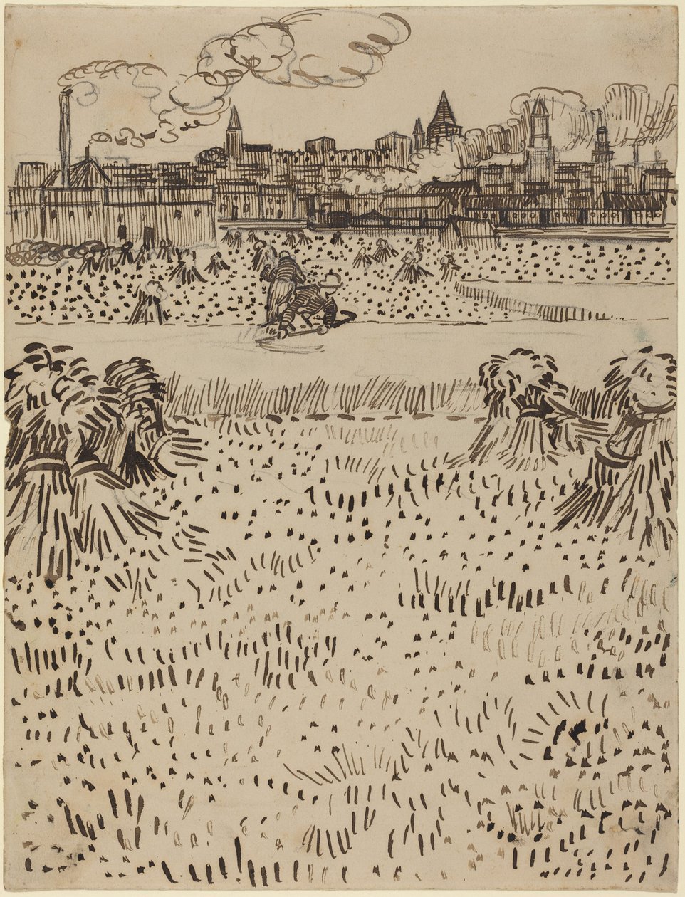 La Récolte - Vincent van Gogh
