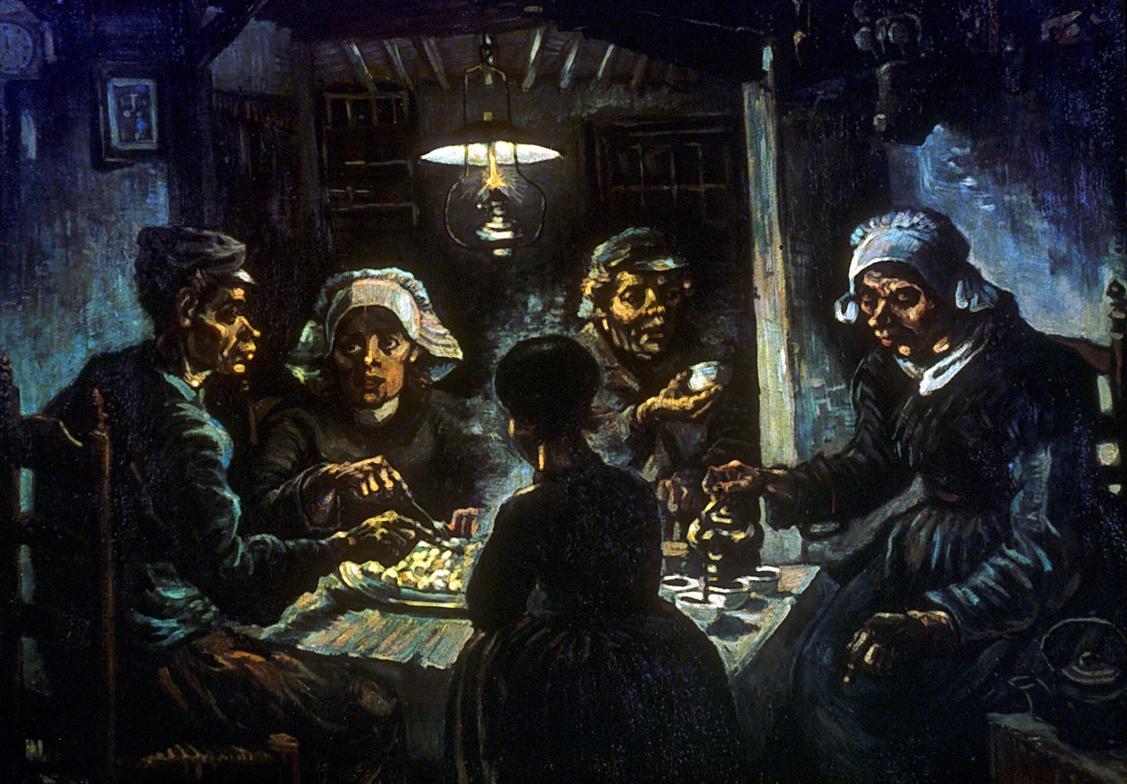 Les Mangeurs de pommes de terre, 1885 - Vincent van Gogh