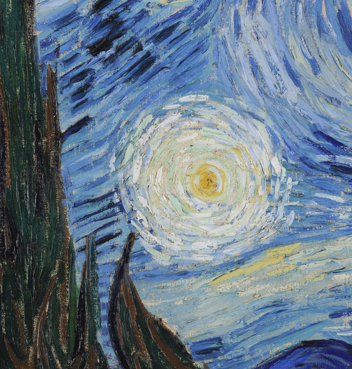 La Nuit étoilée (détail) - Vincent van Gogh