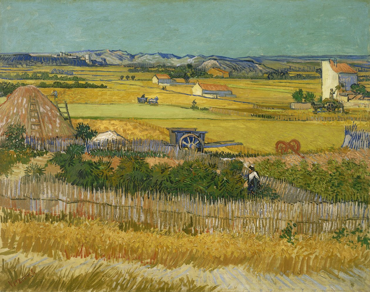 La récolte - Vincent van Gogh