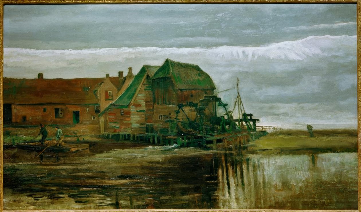 Moulin à eau près de Gennep - Vincent van Gogh