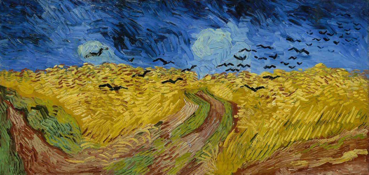 Champ de blé aux corbeaux - Vincent van Gogh