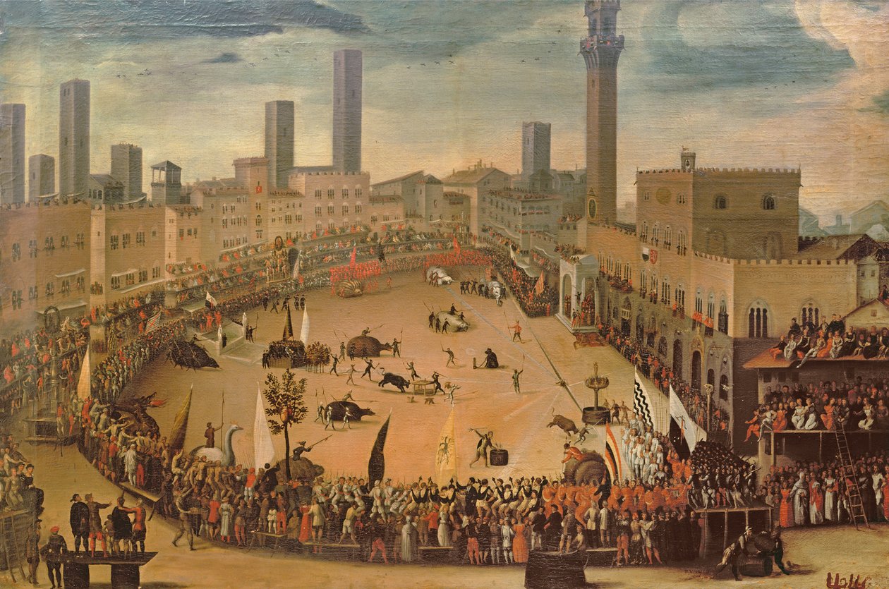 Festival sur la Piazza del Campo, Sienne - Vincenzo Rustici