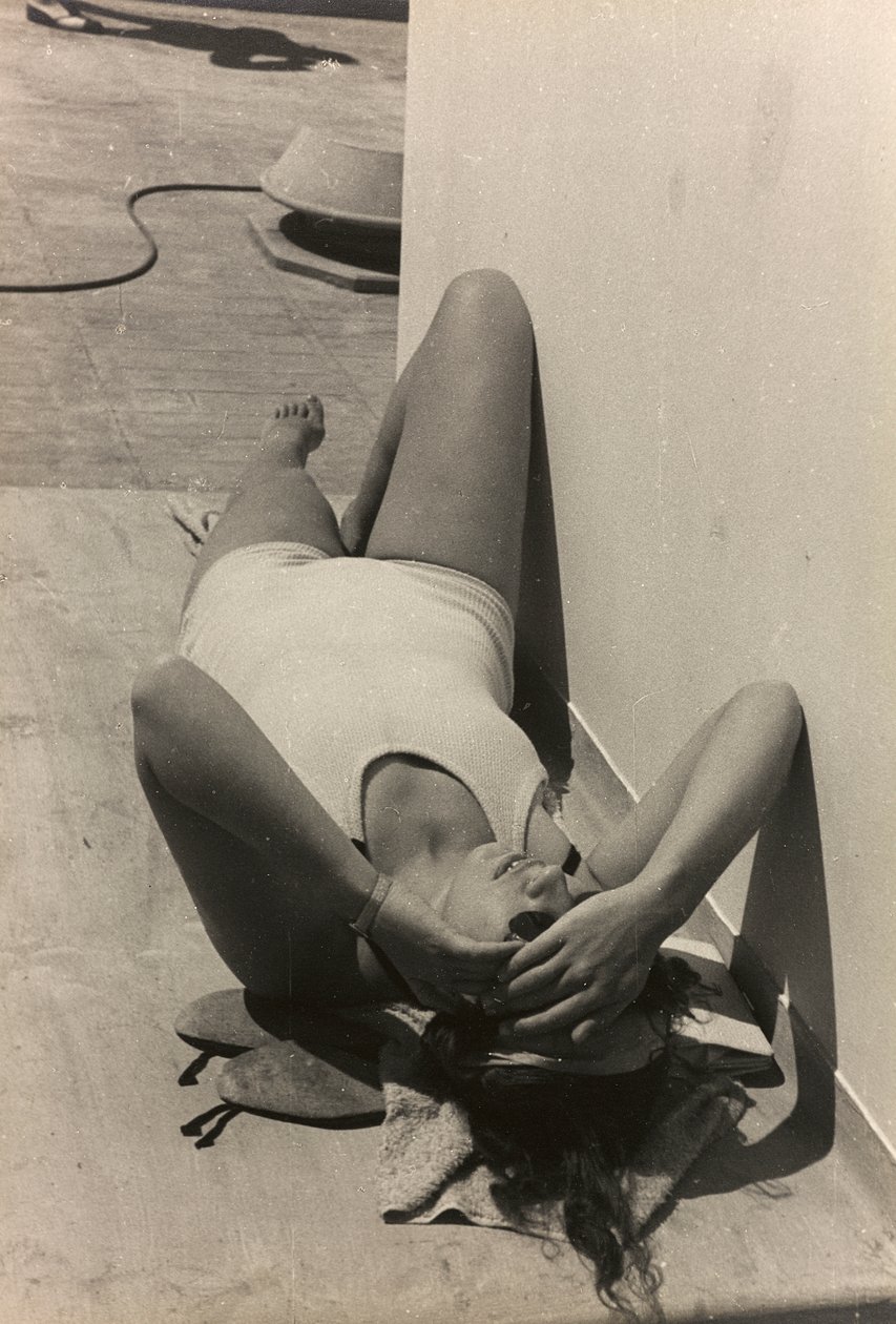 Femme à bord du bateau de croisière "Oceania", extrait de l
