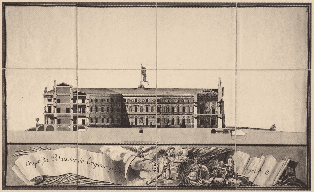 Château Saint-Michel à Saint-Pétersbourg, 1797 - Vincenzo Brenna