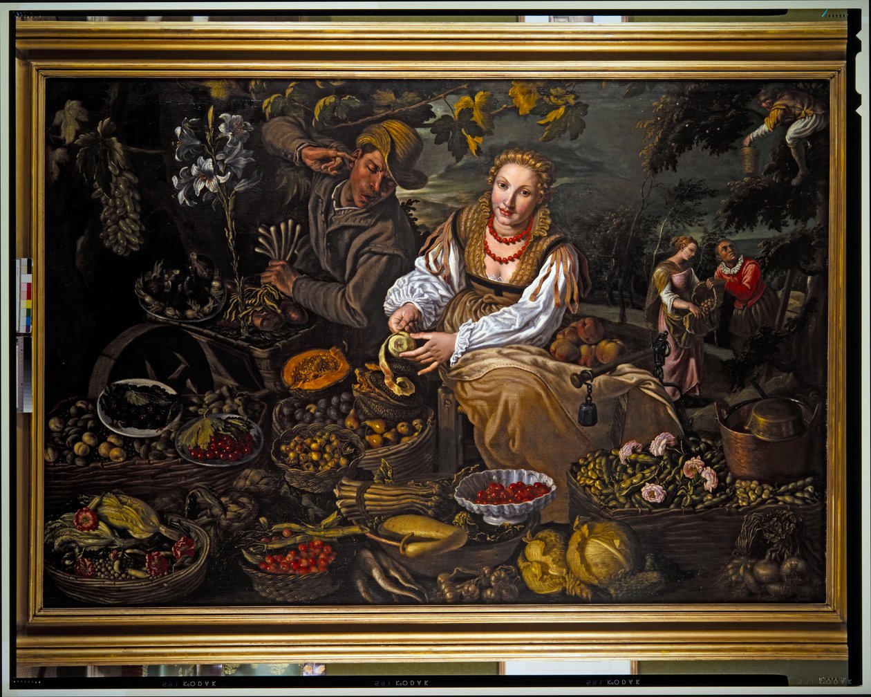 Le vendeur de fruits - Vincenzo Campi