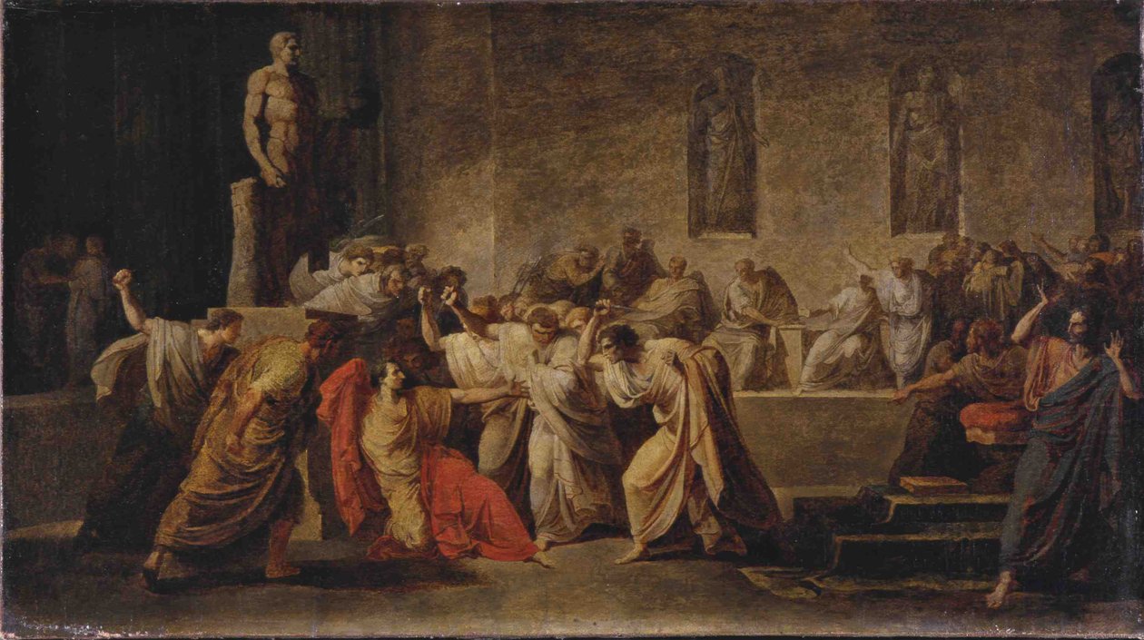 La mort de Jules César - Vincenzo Camuccini