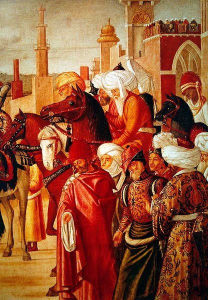 Détail du Triomphe de Saint Georges, 1501-07 - Vittore Carpaccio