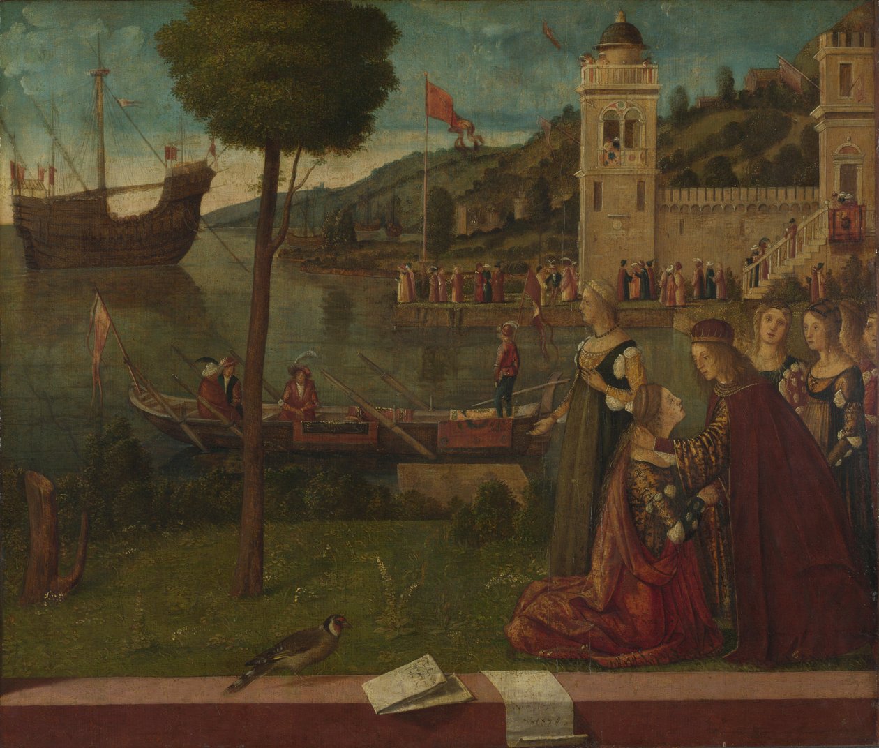 Le départ de Céyx, vers 1502-1507 - Vittore Carpaccio
