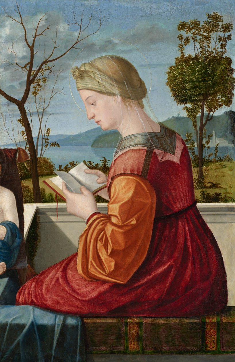 La lecture de la Vierge - Vittore Carpaccio