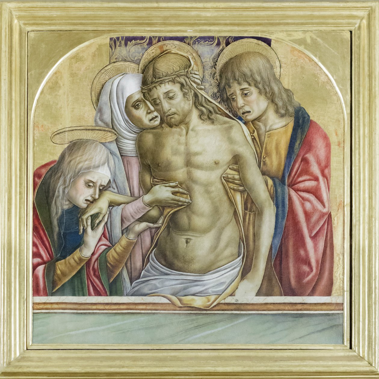Pietà, chapelle de la famille Ricci - Vittore Crivelli