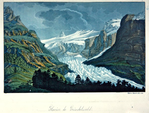 Glacier de Grindelwald, illustration de 