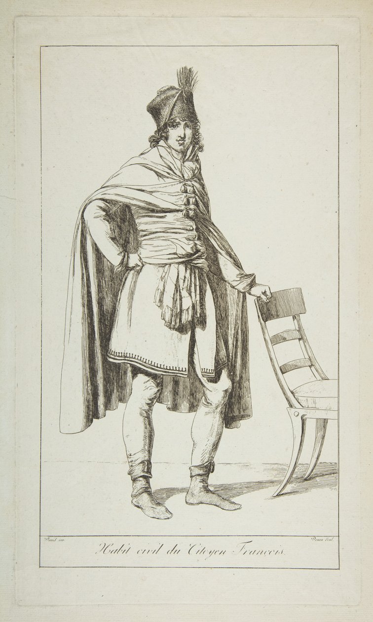 Tenue civile du citoyen français, 1794 - Vivant Denon