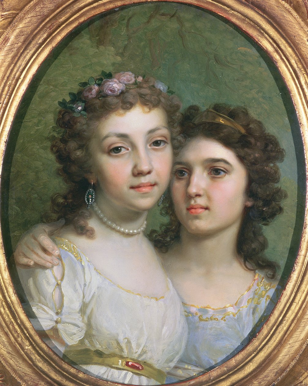 Lizanka et Dashenka, 1784 - Vladimir Lukich Borovikovsky