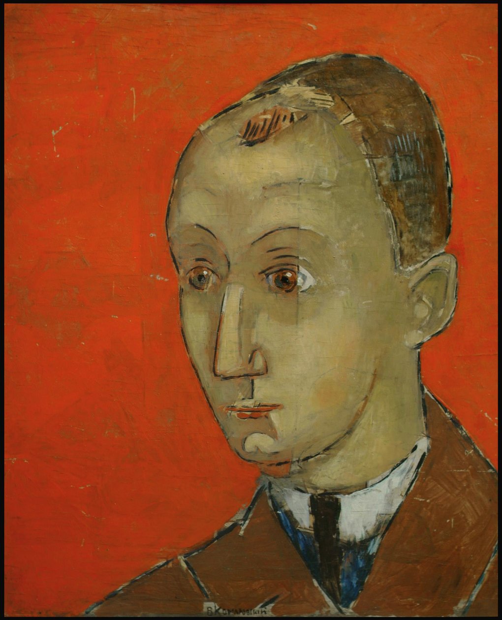 Autoportrait, années 1920 - Vladimir Alexeevich Komarovsky