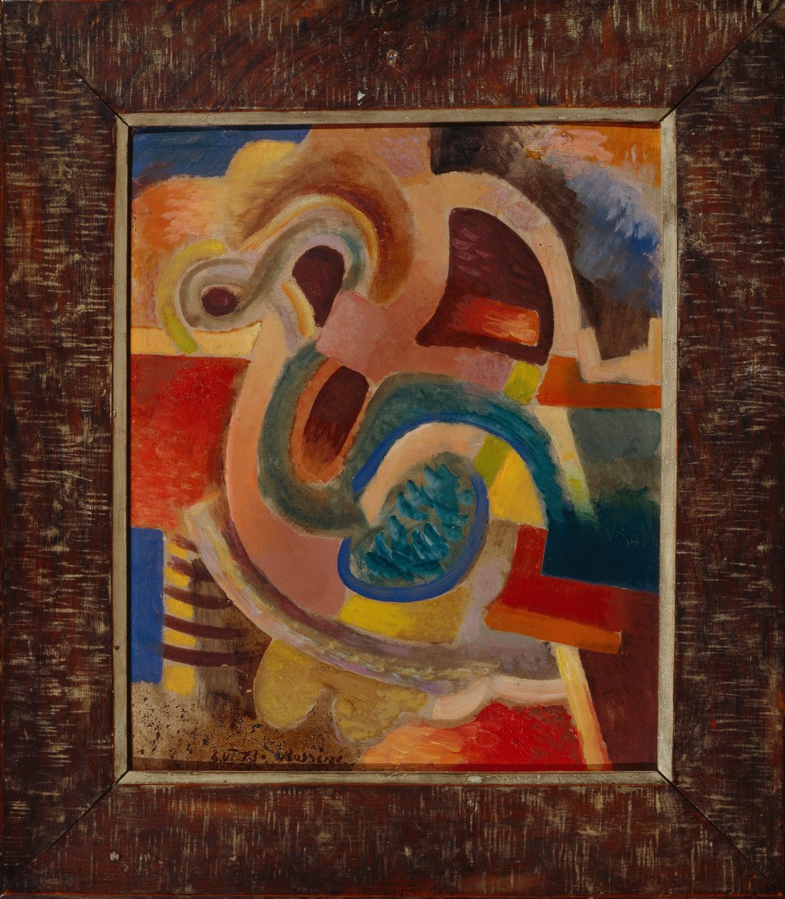 Composition abstraite n° 8, 1913 - Daniel Vladimir Baranoff Rossine