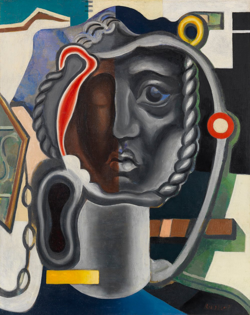 Tête mécanique - Daniel Vladimir Baranoff Rossine