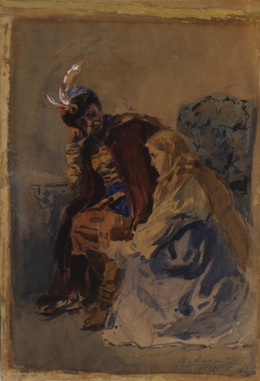 Mazepa avec Maria - Vladimir Egorovic Makovsky