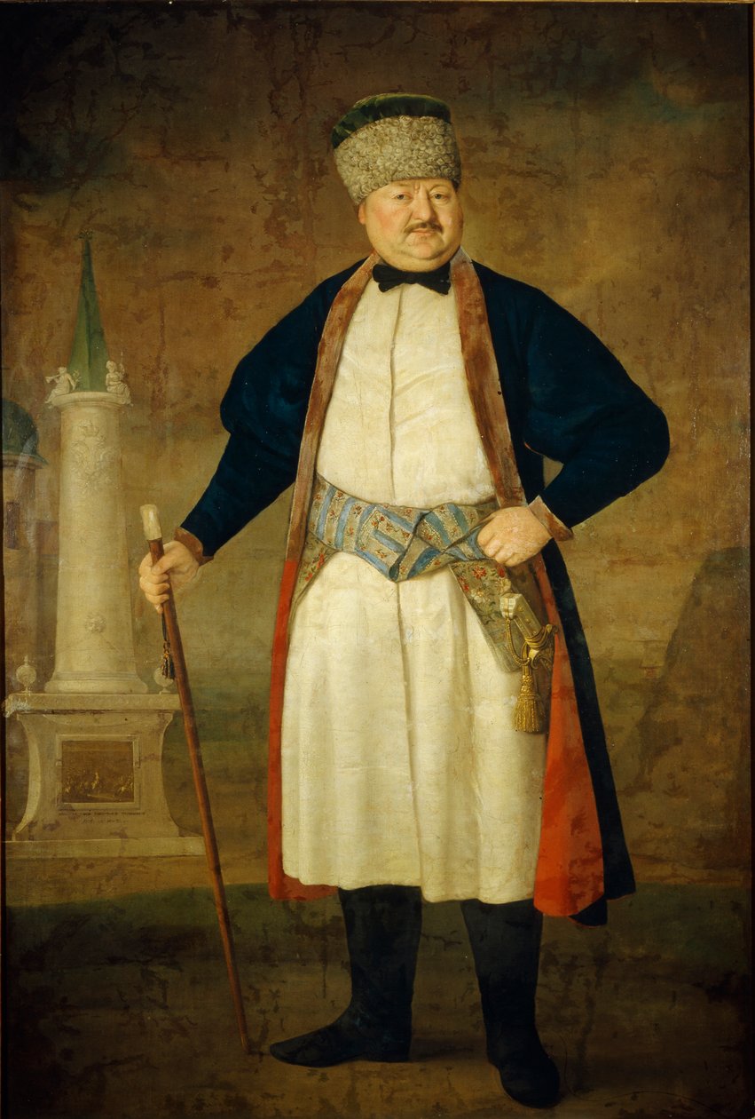 Portrait de Pavel Yakovlevich Rudenko, 1778 - Vladimir Lukich Borovikovsky
