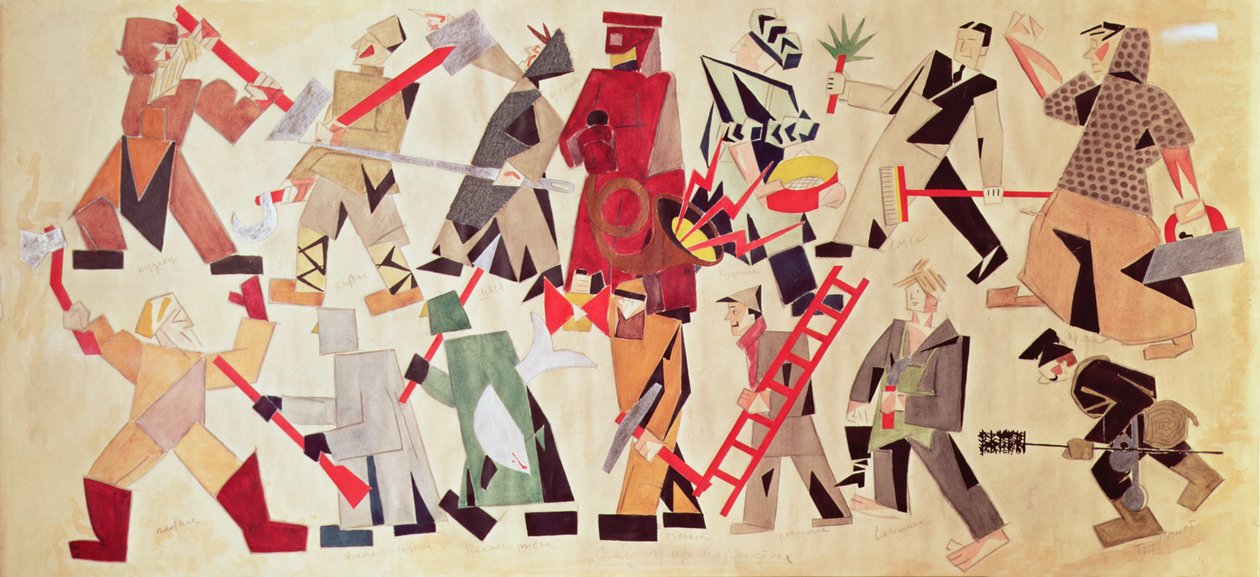 Costumes de Mystery Bouffe - Vladimir Vladimirovic Majakovskij