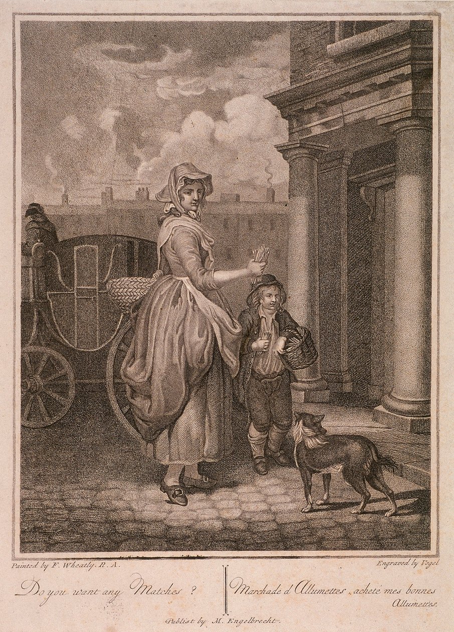 Voulez-vous des Allumettes, Cris de Londres - Vogel