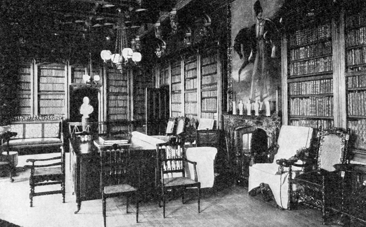 La Bibliothèque, Abbotswood, 1923 - WA Mansell and Co