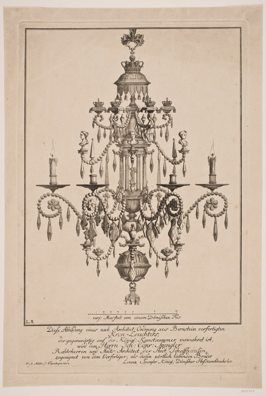 Un lustre - W.A. Müller