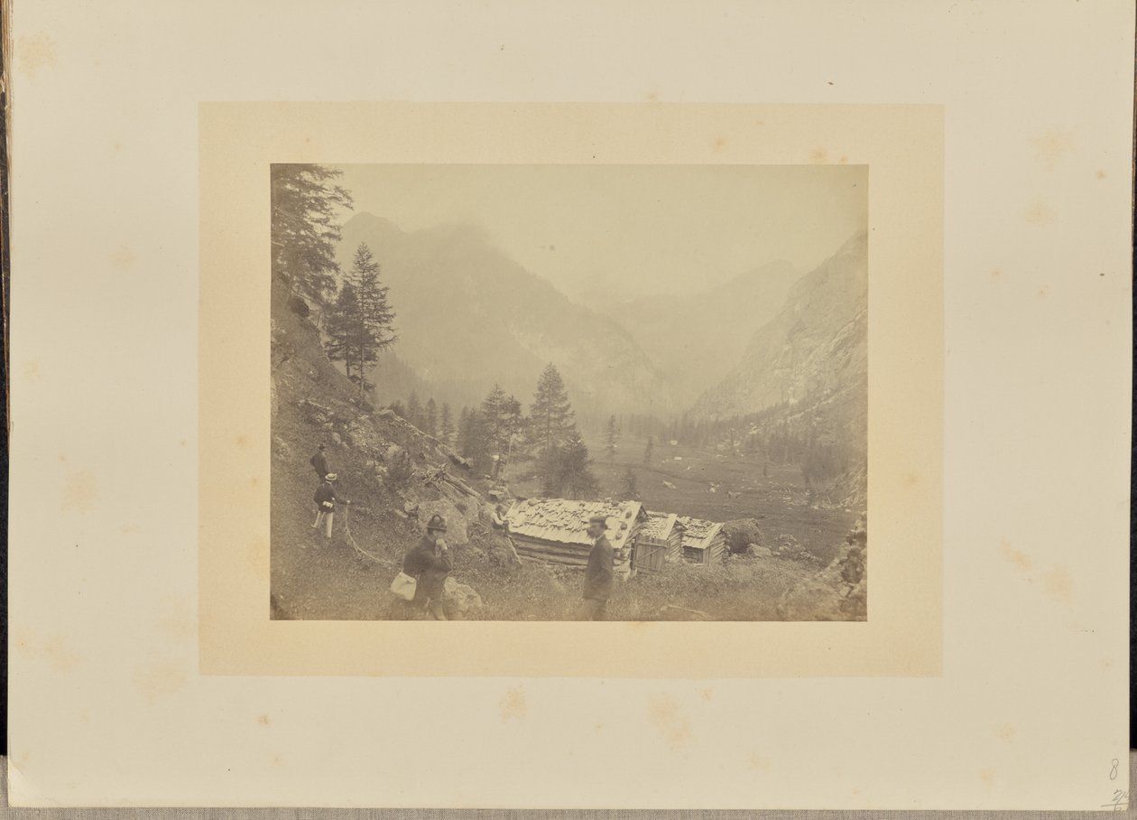 Au Col de Fedaia, Vénétie - W.D. Howard and F.H. Lloyd