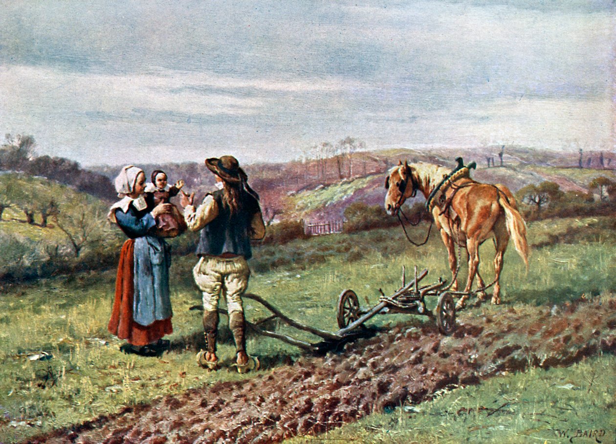 Une scène en Bretagne, 1902-1903 - W Baird