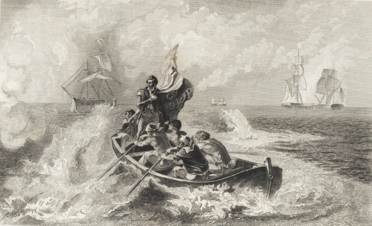 Bataille du lac Érié - John Ward Dunsmore