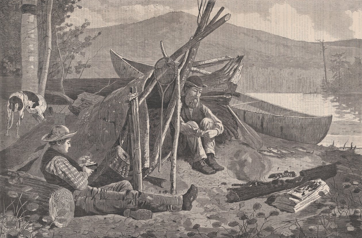 Camping dans les Adirondacks - W. H. Lagarde