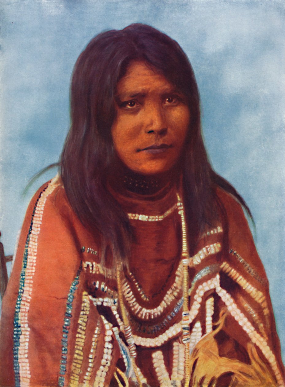 Une femme indienne Sarcee - W. Hanson Boorne