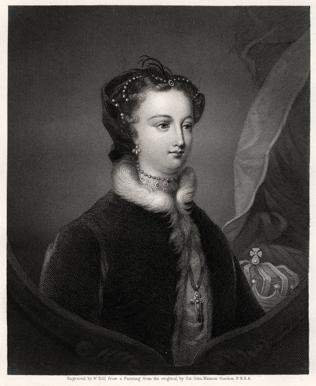 Marie Stuart, Reine des Écossais - W. Holl