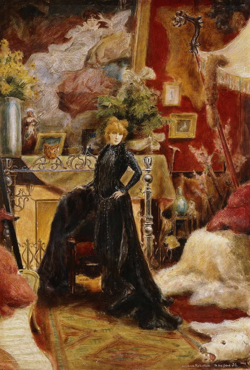 Portrait de Sarah Bernhardt - Walford Graham Robertson