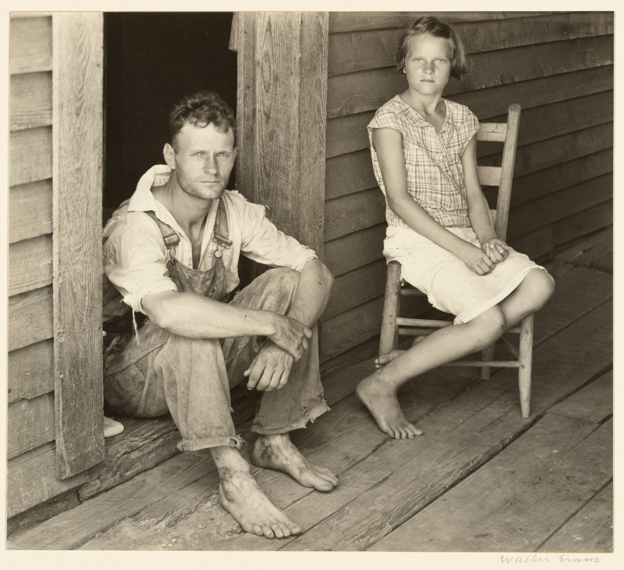 Floyd et Lucille Burroughs, comté de Hale, Alabama - Walker Evans