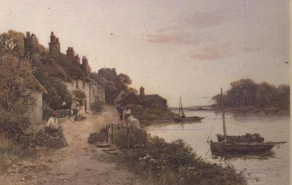 Nasses de pêche dans un village de Cornouailles - Walker Stuart Lloyd
